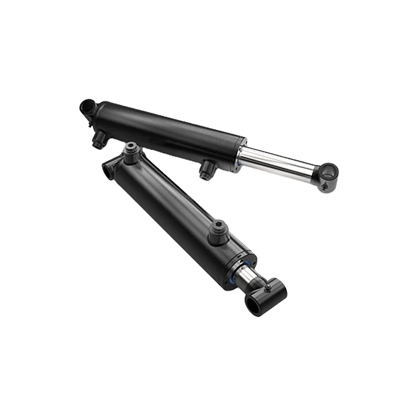 Xi lanh thủy lực dạng ống lồng ngược 108 inch dành cho xe moóc tự đổ 7 tấn