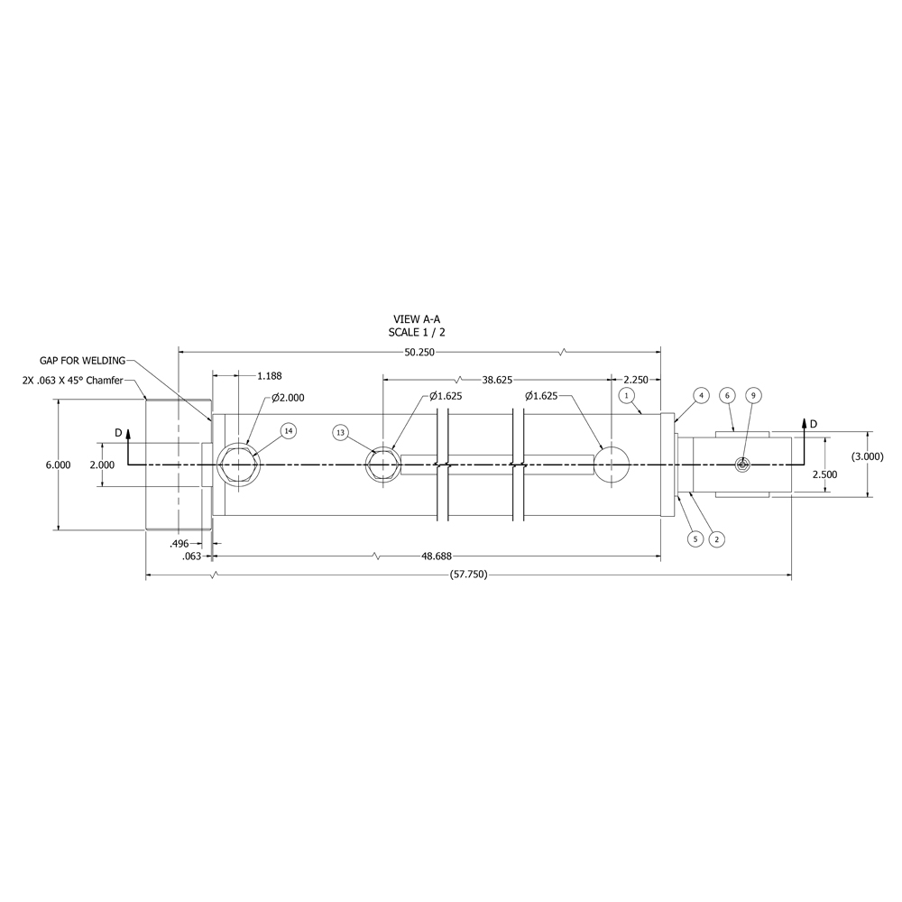 Sự cố của thanh piston của xi lanh thủy lực và phương pháp xử lý