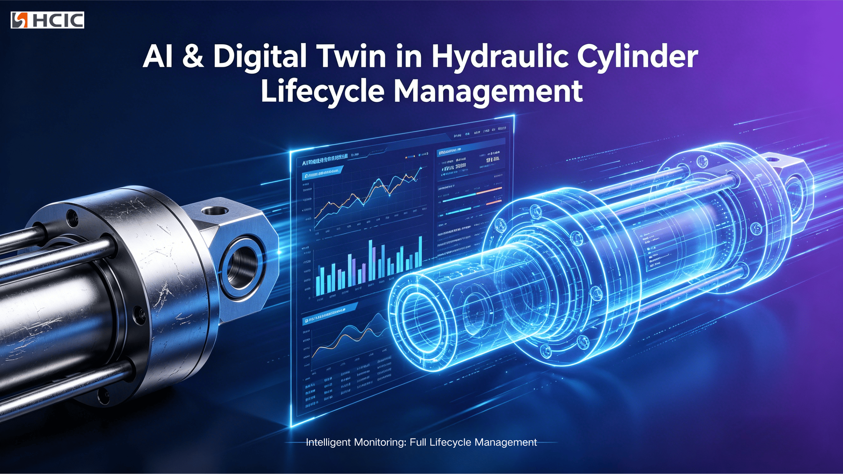 ​AI & Digital Twin trong quản lý vòng đời xi lanh thủy lực
