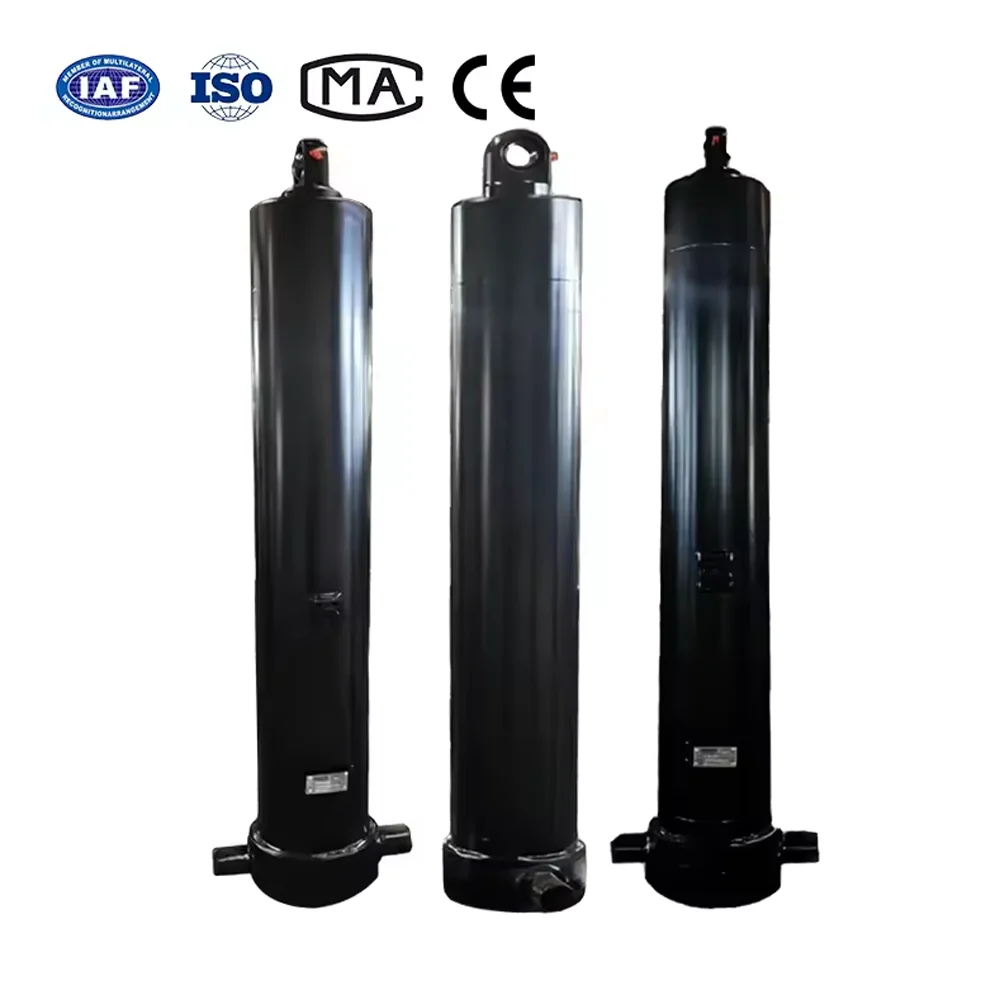 Xi lanh thủy lực dạng ống lồng 3 giai đoạn Pin-to-Pin dành cho thùng rác