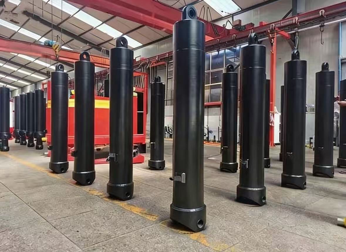 FEE-5TG-E191*4826 Xi lanh thủy lực nhiều tầng gắn phía trước