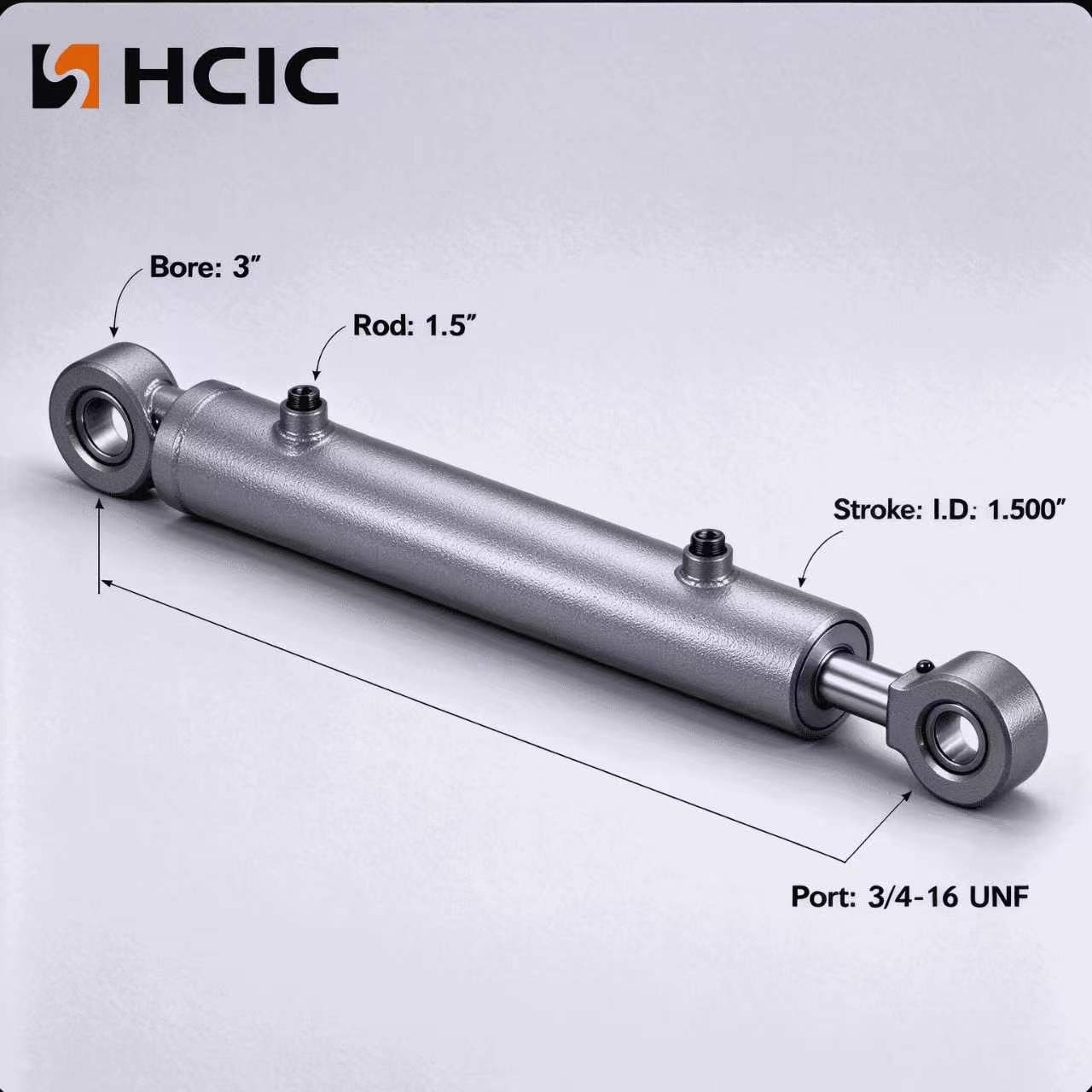 Xi lanh thủy lực nâng và tiếp cận cho máy thu gom chất thải