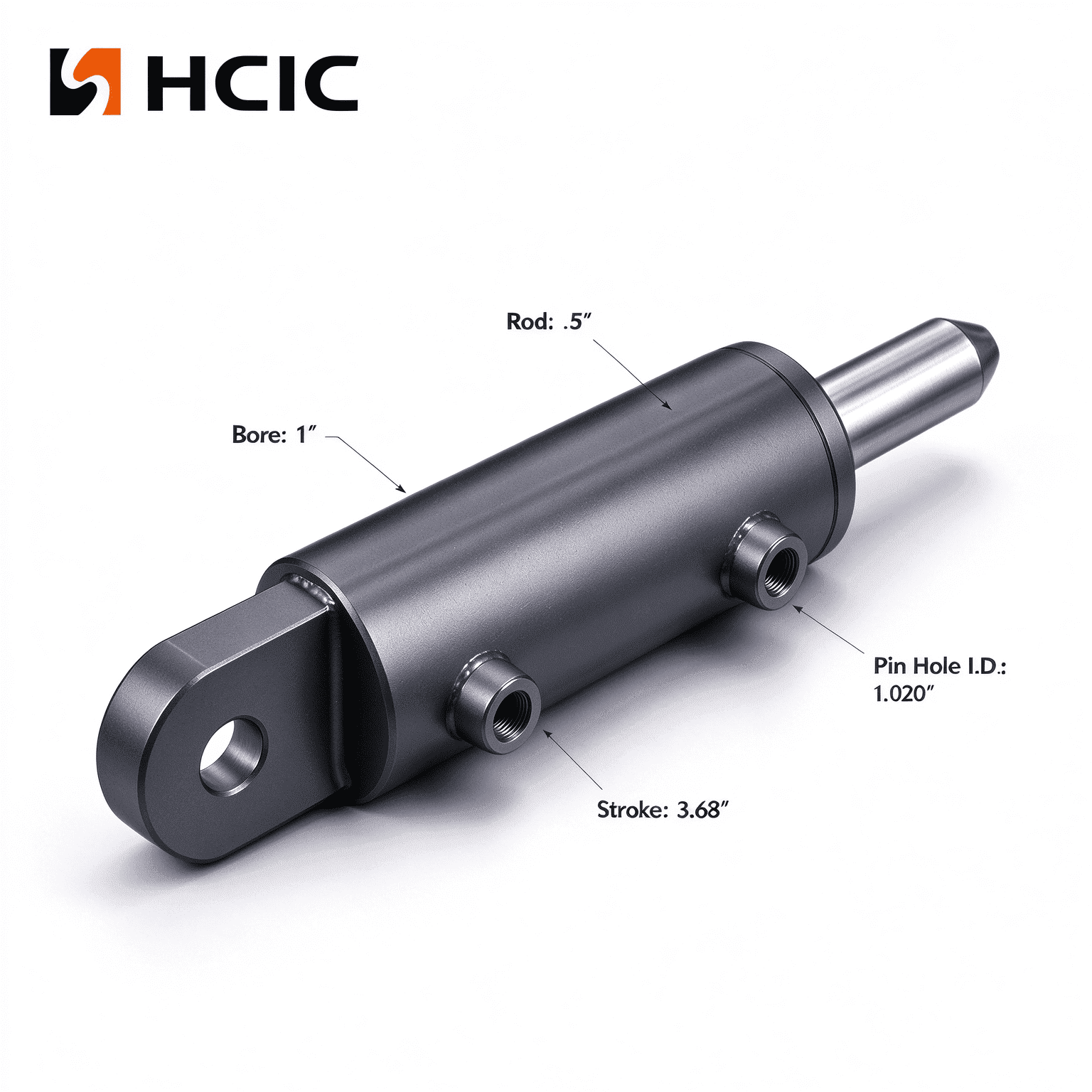 Xi lanh thủy lực khóa cửa sau cho thiết bị thu gom chất thải